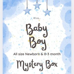 Baby Boy Mystery Box! Newborn and 0-3 Month